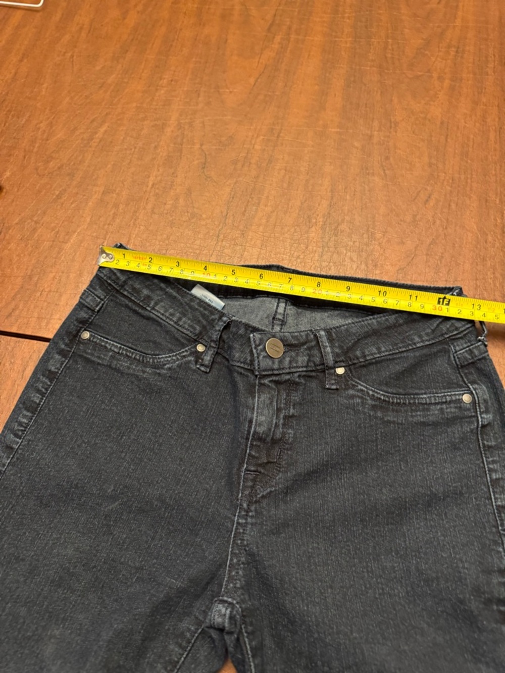 Rich & Skinny Women's Dark Wash Skinny Jeans Size 27, Stretch Denim, 28" Inseam - Picture 7 of 9